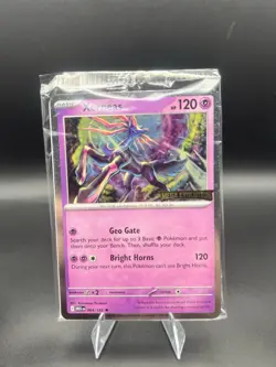Pokemon TCG Xerneas 064/132 Mega Evolution BestBuy Stamped Promo NEW & Sealed - Image 1