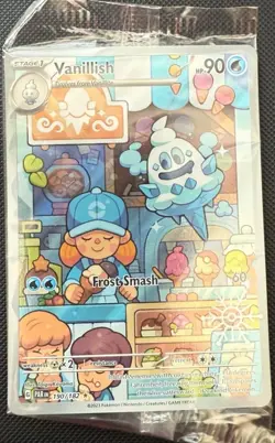 Vanillish 190/182 Stamped & Sealed | Pokemon Paradox Rift Holiday Calendar - Image 1