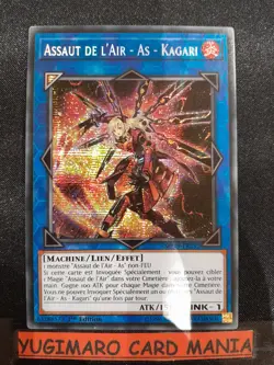 YU-GI-OH MP19-FR257 Assaut de l'Air - As - Kagari NEUF FR 1st prismatic secret - Image 1