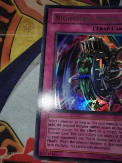 Nightmare Wheel pgd-106 Unltd Ed (VLP) Ultra Rare Yu-Gi-Oh! - Image 3