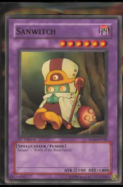 YuGiOh Sanwitch SOD-EN036 Soul of the Duelist Common 1st Ed NM - Image 1