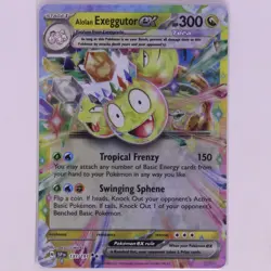Alolan Exeggutor ex - 133/191 - Tera Double Rare - Surging Sparks - Pokemon Card - Image 1
