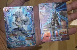FB05 Dokkan Battle Alt Art 2 Cards Vegeta Bardock NM/M JP 🇯🇵 Fusion World DBS - Image 2