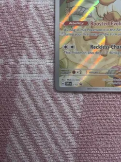Pokemon TCG Eevee Card Black Star Promo #SVP173 Prismatic Evolutions NM - Image 2