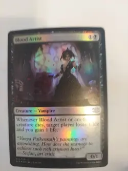 Blood Artist Double Masters 2022 Foil - Image 1