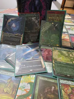 Lumra, Bellow Of The Woods Custom 100 EDH Deck Fan Art MTG Proxies+Sleeves+Box - Image 1