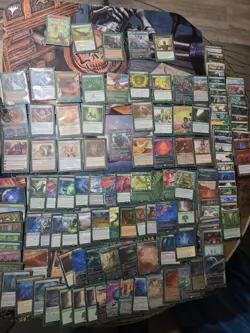 Lumra, Bellow Of The Woods Custom 100 EDH Deck Fan Art MTG Proxies+Sleeves+Box - Image 2