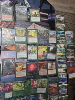 Lumra, Bellow Of The Woods Custom 100 EDH Deck Fan Art MTG Proxies+Sleeves+Box - Image 5