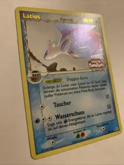 Latios Reverse Holo | EX Holon Phantoms | #12 | Delta Species | Pokemon TCG 2006 - Image 2
