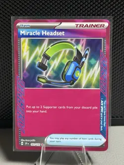 Pokemon TCG Miracle Headset Surging Sparks 183/191 Ace Spec - Image 1