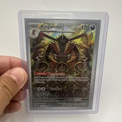 Kingambit 220/198 Scarlet Violet Illustration Rare Pokemon Pack Fresh - Image 1