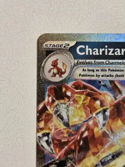 Charizard EX 054/091 Paldean Fates Pokemon Double Rare Holo Mint TCG English - Image 2