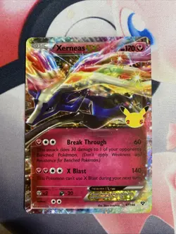Pokemon TCG Celebrations Classic Collection Xerneas EX 97/146 Near Mint - Image 1