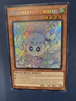 Yu-Gi-Oh! Mulcharmy Fuwalos 1st Edition Secret Rare RA04-EN050 - Image 1