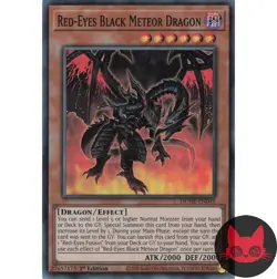 Yugioh Red-Eyes Black Meteor Dragon DUNE-EN095 Super Rare 1st Edition NM - Image 1