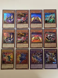 XYZ-Dragon Cannon LCKC Yugioh Deck Core x12 Legendary Collection Kaiba Set Mint - Image 1