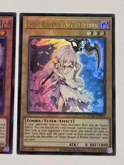 Ghost Reaper & Winter Cherries LCKC-EN079 FADED Yugioh Holo Foil Bleed Mint - Image 3