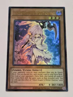 Ghost Reaper & Winter Cherries LCKC-EN079 FADED Yugioh Holo Foil Bleed Mint - Image 4