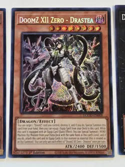 DoomZ XII Zero - Drastea DOOD-EN008 Yugioh Deck Core Set Doom of Dimensions Mint - Image 2