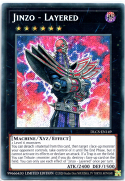 Jinzo - Layered - DLCS-EN149 - Secret Rare - Limited Edition - Yugioh - Image 1