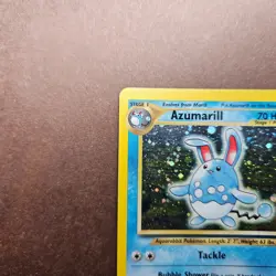 Azumarill 002/111 Pokemon Neo Genesis Holo Rare Card - MP - Image 2