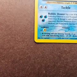 Azumarill 002/111 Pokemon Neo Genesis Holo Rare Card - MP - Image 4