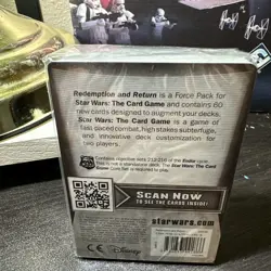 Star Wars The Card Game Redemption And Return Force Pack Giochi Uniti Disney - Image 1