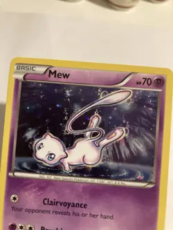 2017 Mew Cosmos Holo Black Star Promo Card XY192 Pokemon TCG - Image 4