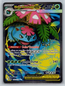 Mega Venusaur EX 155/132 - Mega Evolutions (MEG) Pokemon Card - Image 1