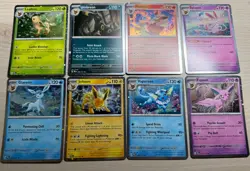 Pokemon Prismatic Evolutions Costco Cosmo Promo Cards (8 Cards Total) - 001 - Image 3