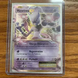 Mewtwo EX 52/108 Holo Ultra Rare XY Evolutions Pokemon TCG Card - Image 1