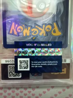 Pokemon M Rayquaza EX Holo Ultra Rare TCG Card Roaring Skies 105/108 PSA 8 - Image 3