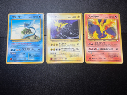 (MP) Articuno Zapdos Moltres 144 145 146 Glossy Vending Japanese Pokemon Card - Image 1