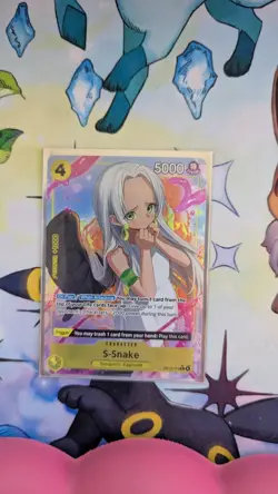 S-Snake (Alt Art) OP13-114 R Carrying on His Will - ONE PIECE Card Game ENGLISH - Image 1