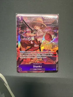 Shanks R OP13-065 Alt Art Carrying On His Will One Piece Card Game TCG English - Image 1