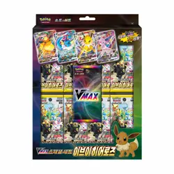 Pokemon Card Eevee Heroes VMAX Special Set Korean Version! - Image 1