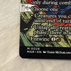 Savage Beating (Borderless) Marvel Universe Eternal-Legal Regular NM-M Unplayed - Image 2