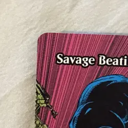 Savage Beating (Borderless) Marvel Universe Eternal-Legal Regular NM-M Unplayed - Image 5