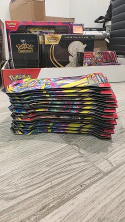 Pokemon TCG Mega Evolution Sleeved Booster Pack Lot of 13 - Image 3
