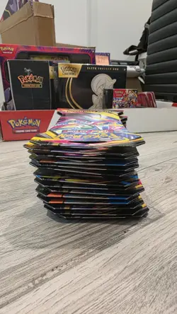 Pokemon TCG Mega Evolution Sleeved Booster Pack Lot of 13 - Image 4