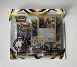 Astral Radiance Triple Blister Eevee - Pokemon TCG - New and Sealed - Image 1