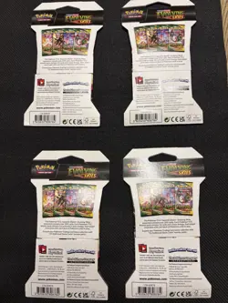 Pokemon TCG Sleeved Sword & Shield Evolving Skies Sleeved Booster Pack Sealed - Image 2