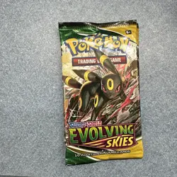 Nintendo Pokemon TCG Sword & Shield Evolving Skies Booster Pack - Image 1