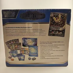 Scarlet & Violet Stellar Crown Elite Trainer Box Pokemon TCG SEALED FAST SHIP - Image 2