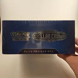 Scarlet & Violet Stellar Crown Elite Trainer Box Pokemon TCG SEALED FAST SHIP - Image 5