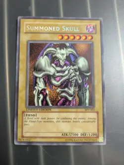 Yu-Gi-Oh! Summoned Skull BPT-002 Secret Rare Vintage Near mint - NM - Image 1