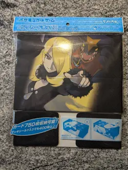 Japanese Pokemon Card Game Long Card Box Cynthia Ver. 2 Garchomp NEW Sealed - Image 1
