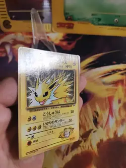 Pokemon Karte Card Lt Surges Jolteon Blitza Corocoro Gym Promo Wotc japanese NM- - Image 3