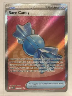 Pokemon TCG Rare Candy 175/132 Mega Evolution Ultra Rare - Image 1