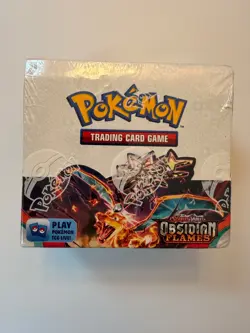 Pokemon TCG Scarlet & Violet Obsidian Flames Booster Box (36 Packs) New & Sealed - Image 1